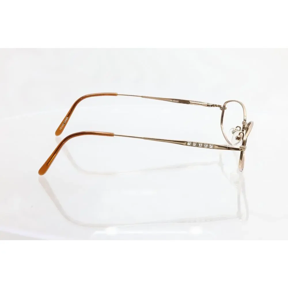 Visage Suede BRN Eyeglass FRAMES ONLY - GOOD CONDITION - READ DESCRIPTION